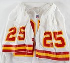1993 Kansas City Chiefs Wes Bender #25 Game Issued White Jersey 46 720 — photo 6