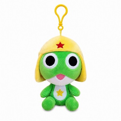 Keroro Gunso Sgt. Frog Keroro 13cm Plush Keychain Official Korea