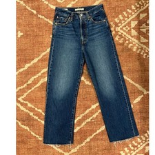 Levi's Premium RIBCAGE STRAIGHT ANKLE WOMEN'S JEANS Size 25