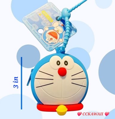 Super Kawaii Cartoon Doraemon Coin Purse Keychain / Bag Pendant