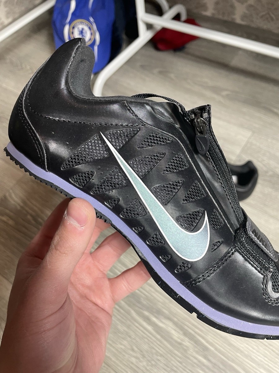 NIB! NIKE unisex zoom Long Jump 4 black shoes Nike Zoom LJ 4 Long Jump Spikes Shoes Mens Size 7.5 Black  main image 4