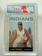 1964 Topps - Larry Brown #301 (RC) ELECTRIC GRADING 9.5