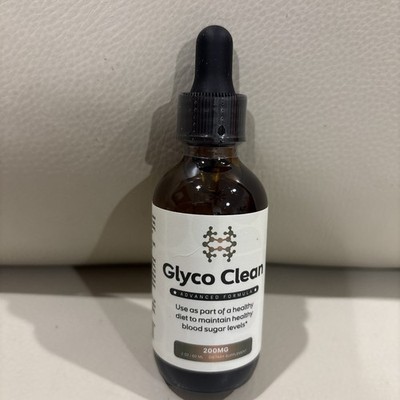 Glyco Clean Advanced Formula Healthy Diet Blood Sugar Levels 2oz Supplement