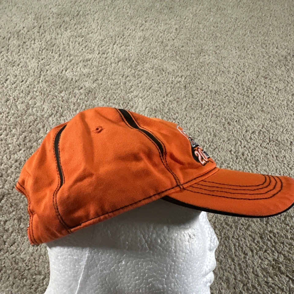 De Colección Nascar Sombrero Gorra Hombres Naranja Correa Ajustable Tony Stewart Winston Copa Campeón Foto 4 de 4