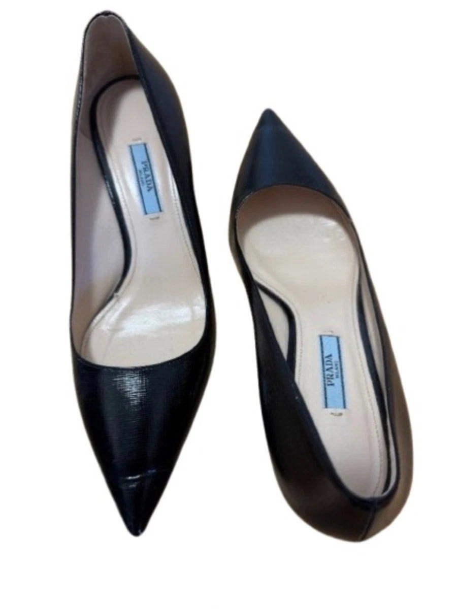 【どびー】Prada Pointed Toe Leather heels PRADA Patent Leather Heels Pointed Toe for Women for sale | eBay