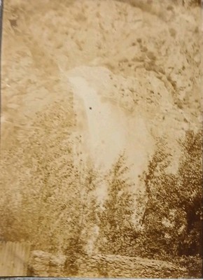 Schweiz 1898 Wallis Gorges Du Trient Wasserfall Pissevache altes Foto