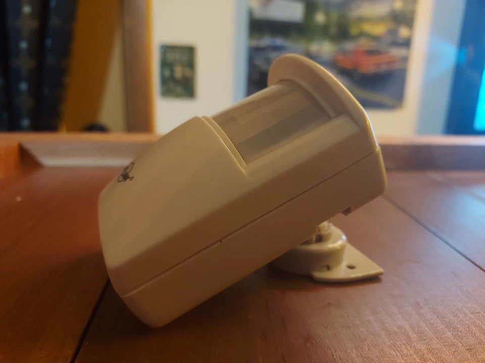 Skylink Wireless Security System Motion Sensor PS-434A, Mounting Bracket, Tested - Image 3 of 4
