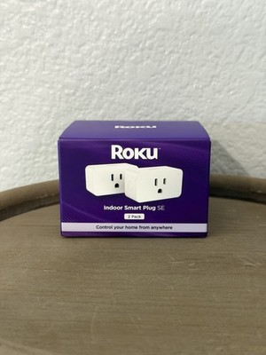 Roku Smart Home Indoor Smart Plug SE (2-Pack) 15 Amps