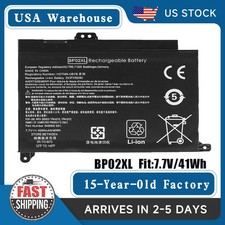BP02XL Battery for HP Pavilion Notebook PC 15 15-AU 15-AW 849569-421 HSTNN-LB7H