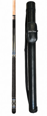 John West Billard Profi Set - Profi Pool Billardqueue + Köcher + Gewindeschutz