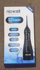 Nicwell Rechargeable Portable Smart Dental Oral Irrigator F5025 Black Cordless/3
