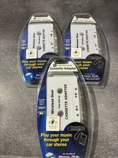 Wireless Gear Cassette Adapter-GO243- for iPods, iPhones, CDs, DVD  More. 3 