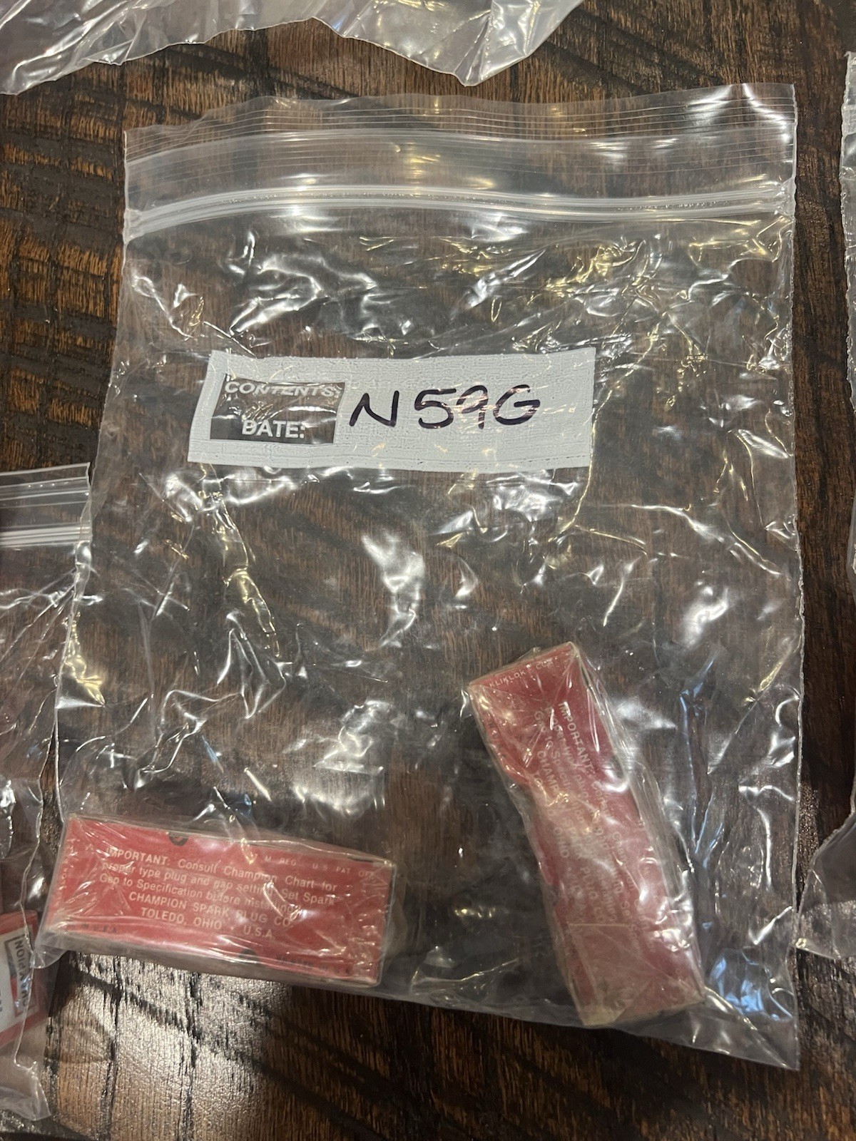 N-59G Champion Spark Plug NEW Qty 2