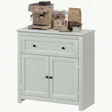 HOMCOM Sideboard Storage Cabinet with Adjustable Shelf, Drawer