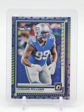 2025 DONRUSS OPTIC LEONARD WILLIAMS STARS PRIZM #104 SEAHAWKS FOOTBALL Q7023