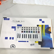 Arturia MiniLab MkII 25-Key Synth USB MIDI Ke...