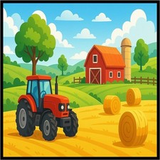 30 Custom Country Farm Personalized Address Labels