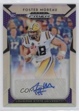 2019 Panini Prizm Draft Picks Silver Foster Moreau #273 Auto 10k8
