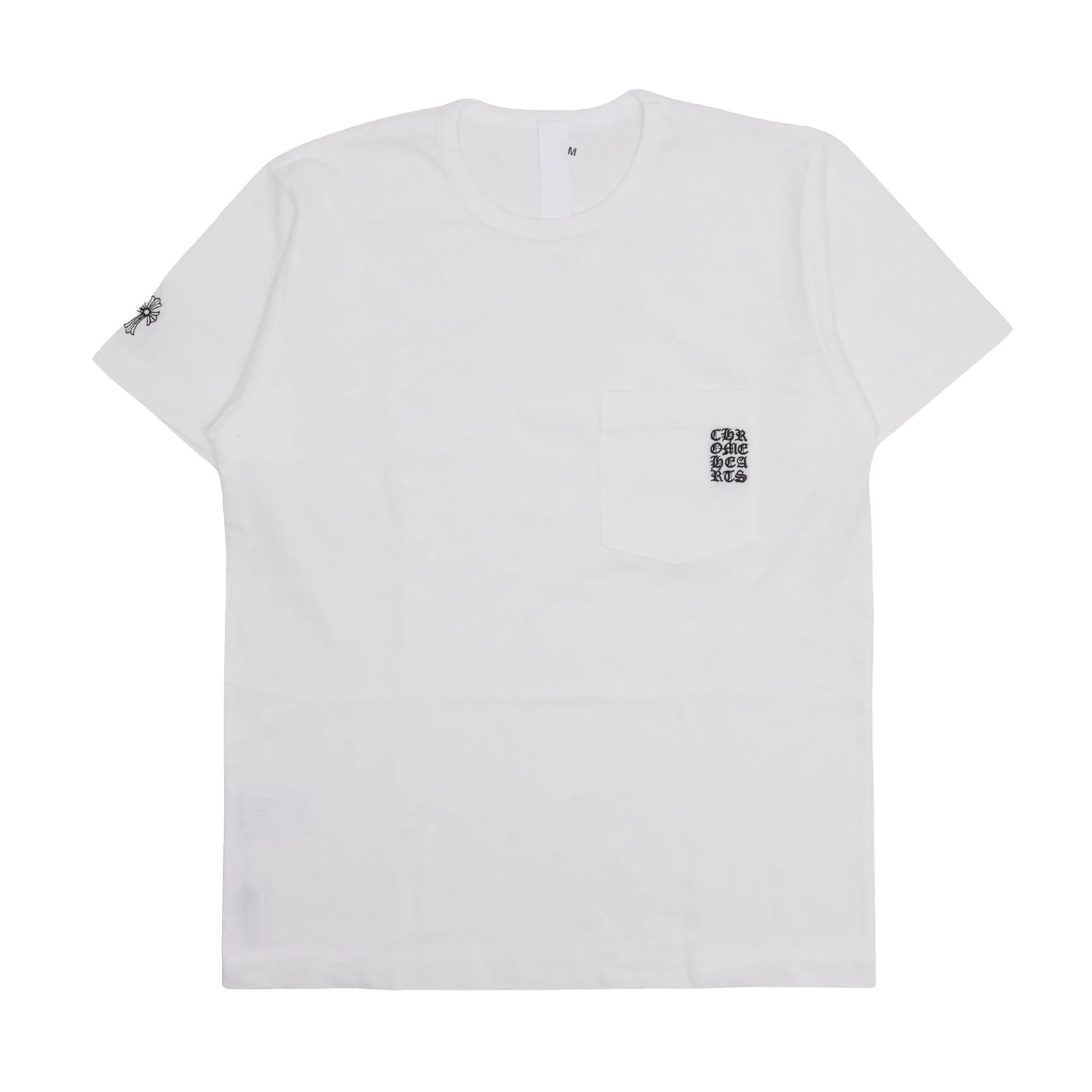 Chrome Hearts Heavyweight Embroidered Eye Chart Pocket T-Shirt White 91290₽