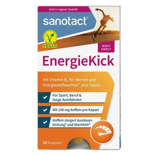 SANOTACT GMBH SANOTACT EnergieKick Kapseln 20 ST PZN 18841450