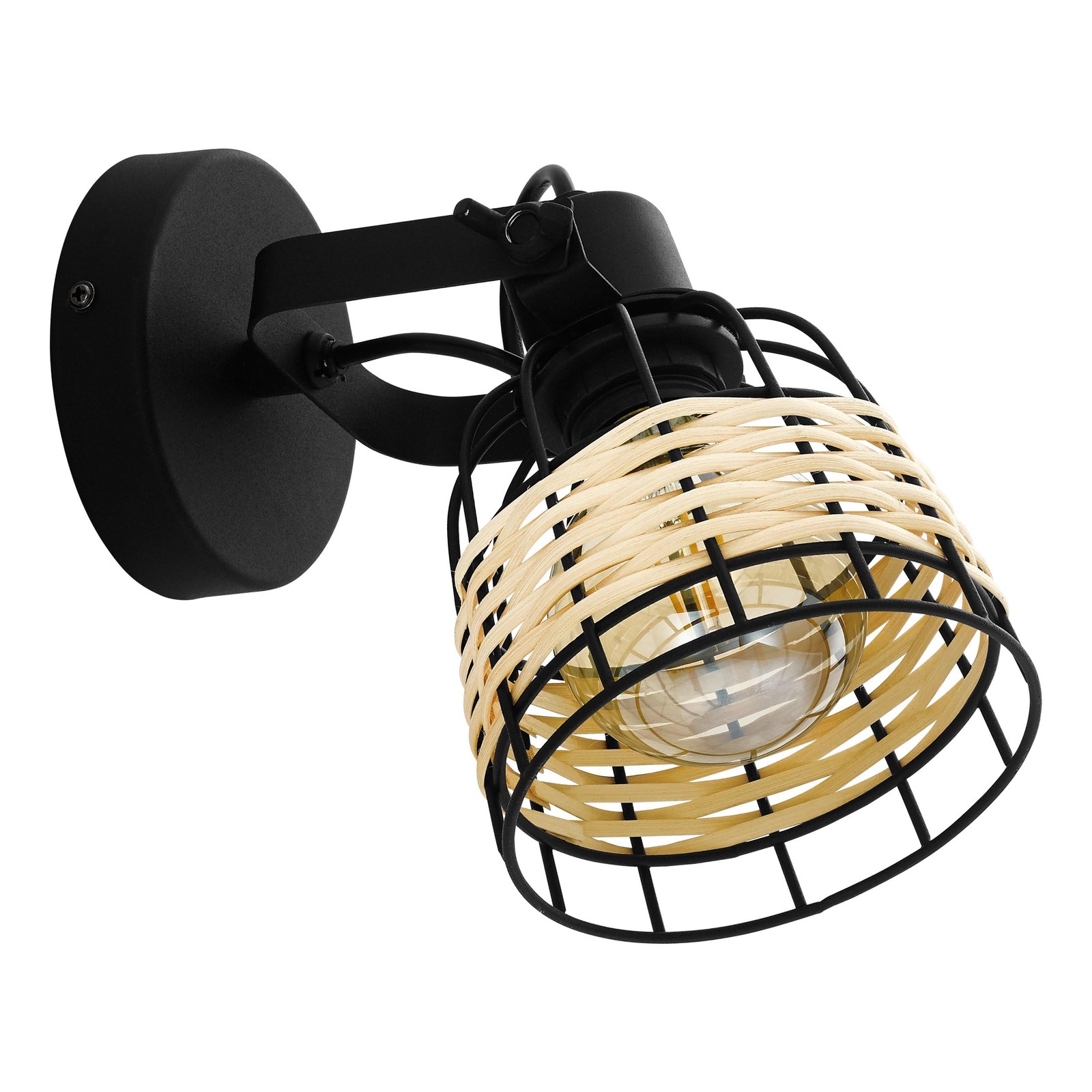 Plafonnier Anwick 1 luminaire compact anti-éblouissement pour salon