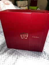 CARTIER BOX FOR PARFUM EMPTY  9.5 X 9.5  X 4