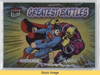 2026 Fleer Ultra Greatest Battles Superman Mongul vs Mongol #GB-24 READ 08a0