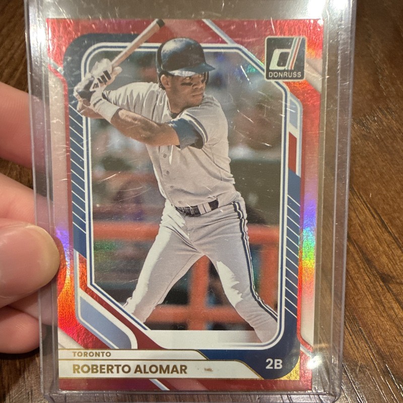 Panini 2026 Donruss Baseball Roberto Alomar Blue Jays #31 Red /250 (119/250)
