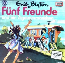 Enid Blyton - Fünf Freunde 8 - Und Ein Zigeunermädchen LP (VG+/VG) .