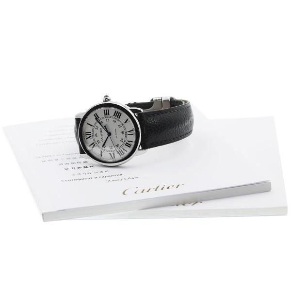 Cartier Ronde Solo WSRN0021 36mm SS Silver Dial Automatic Watch #C6084