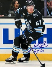 LAWSON CROUSE SIGNED 8x10 - UTAH MAMMOTH / ARIZONA COYOTES with COA