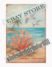 1000 piece jigsaw puzzle Island coast seaside ocean island