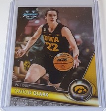 2023 Bowman University Chrome Caitlin Clark Rookie #34 RC - Ready to Grade