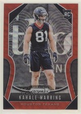 2019 Panini Prizm Rookies Red Wave Prizm 112/149 Kahale Warring #394 03od