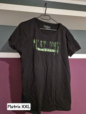T Shirt schwarz Matrix