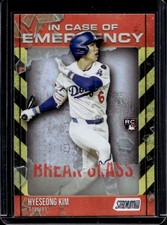 2025 Topps Stadium Club Hyeseong Kim In Case Of Emergency RC #ICE-18 Dodgers