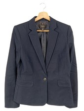 MANGO SUIT Blazer corto Donna Blazer Taglia IT 44 nero stile professionale