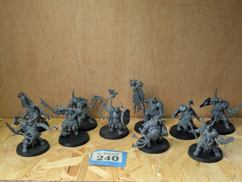 Maggotking of nurgle putrid blightkings x10 oop #240 - Warhammer AOS