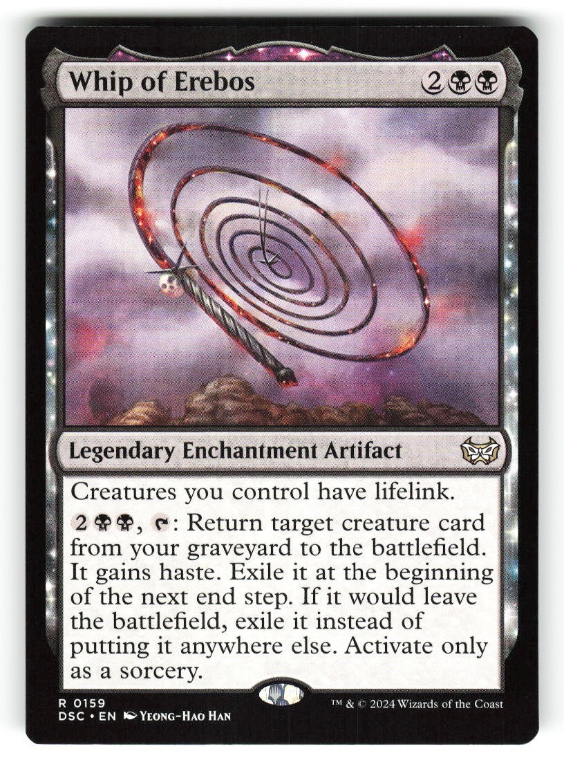 Whip of Erebos #159 (NM) (DSC) (Non-Foil) MTG Magic