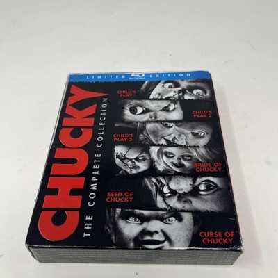 Chucky: The Complete Collection (Blu-ray, 2013, Limited Edition) Child's Play
