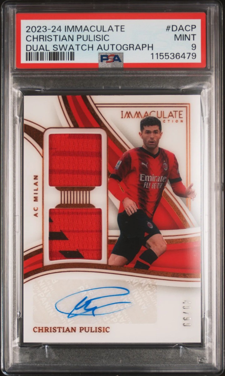 クリスチャン・プリシッチ Christian Pulisic Panini 2021-22 Panini Prizm Premier League - Signatures Christian Pulisic