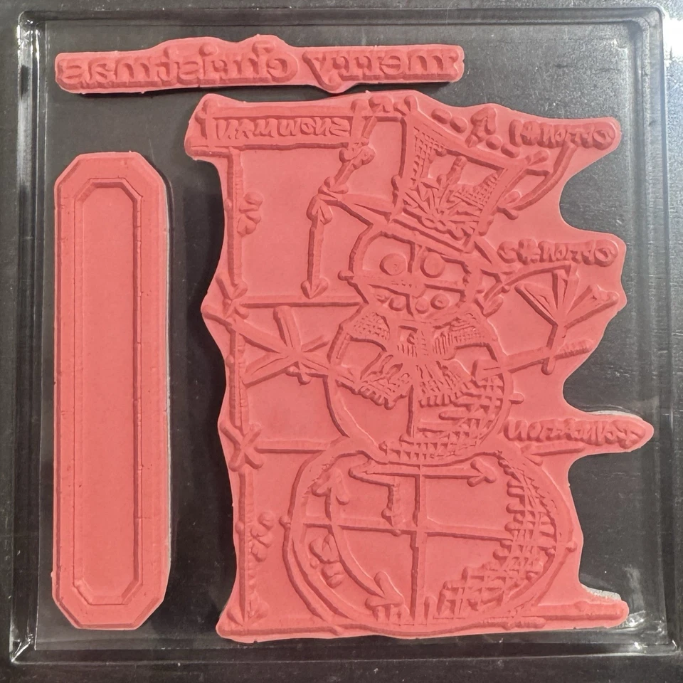 Sizzix Framelits Holtz Merry Christmas Dies & Stamps 659378 2015 NEW - Image 4 of 4