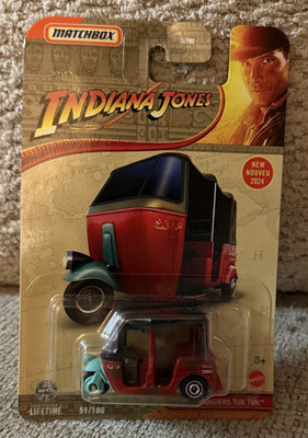 Matchbox Indiana Jones MBX Tangiers Tuk Tuk NEW