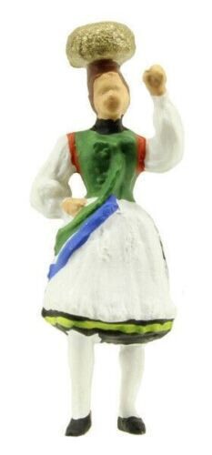 Preiser H0 29024 figura individual mujer en traje de Urach nuevo y embalaje original | Zustand: Neu