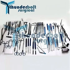 New Rhinoplasty Instruments Set Titanium Coated Nose Surgery set with Box