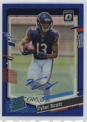 2023 Donruss Optic Rated RPS Blue Prizm /99 Tyler Scott #218 Rookie Auto RC 1d0h