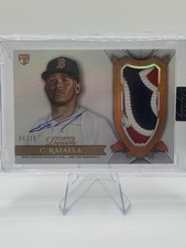 Ceddanne Rafaela RC 2024 Topps Dynasty Patch Auto /10 🔥 Red Sox