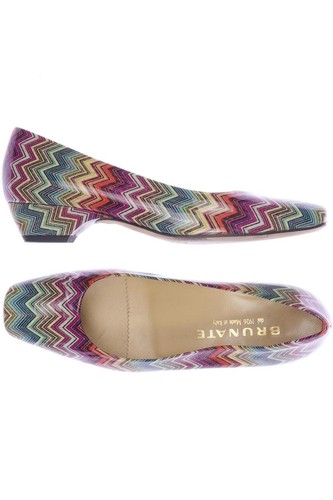BRUNATE Pumps Damen High Heels Stiletto Peep Toes Gr. EU 38.5 Leder ... #eki85jz