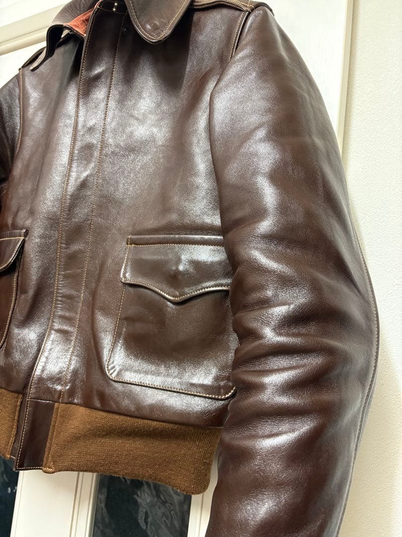 2025 Current Model Buzz Ricksons A2 Flight Jacket… - image 4