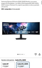 Samsung Odyssey G9 49" Curved DQHD Gaming Monitor 240Hz 1ms Infinity Core